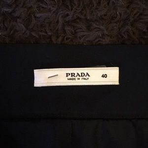 Prada black skirt size 40